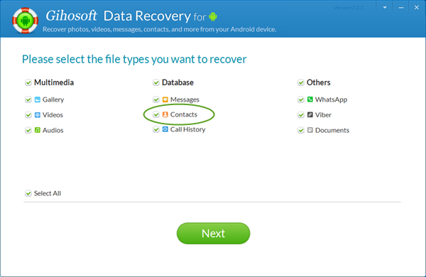Simple Steps to Restore Deleted Contacts from Android: