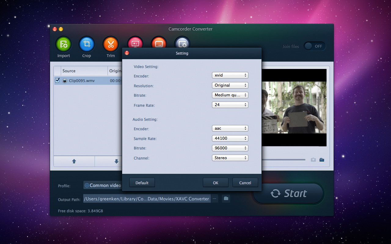 Camcorder Converter, HD Camcorder Converter App Gihosoft Camcorder