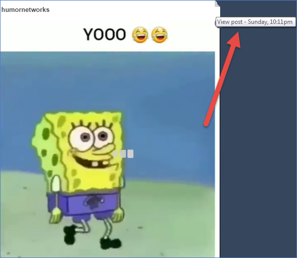 how to find the link of a Tumblr video post
