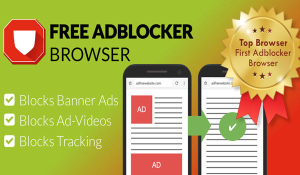 Free Adblocker Browser is one of the Top 10 Ad Blocker Apps for Android.