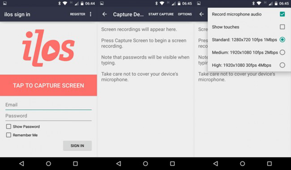 iLos is one of the 10 Best Screen Recorder Apps for Android in 2018.