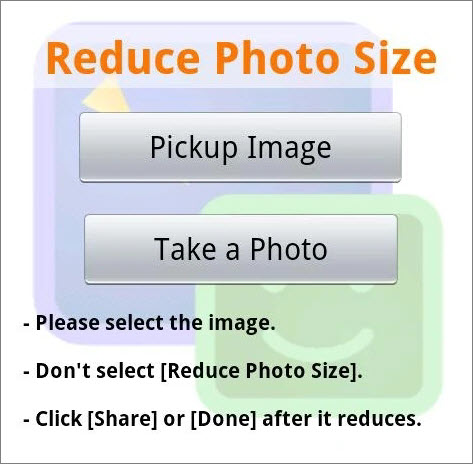 Reduce Photo Size