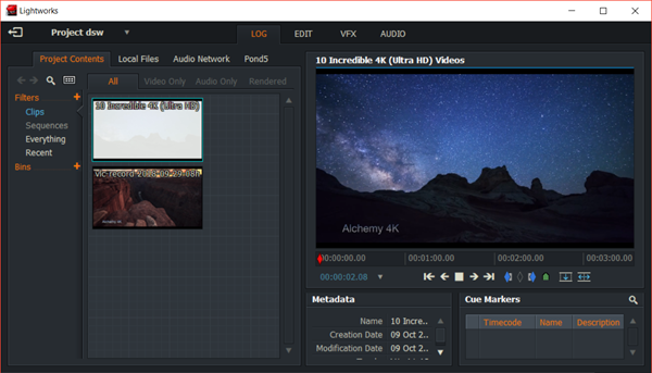 LightWorks is Best Awarded Free Video Editing Software for PC.