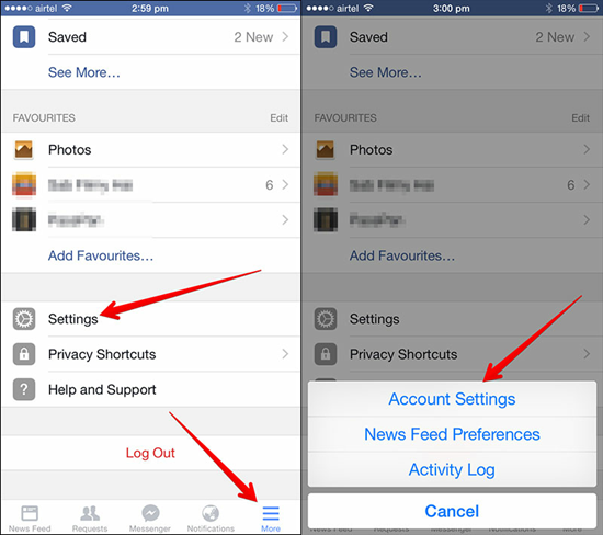 Disable In-App Sound in Facebook on Your iPhone