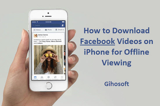 download facebook video to iphone