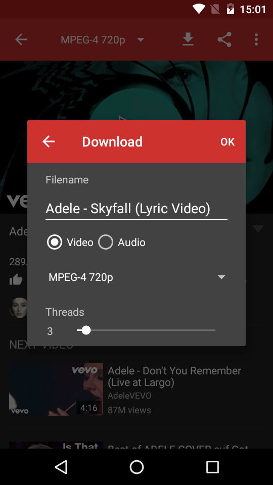 youtube downloader android app - newpipe