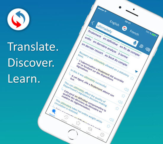 Reverso Translation is one fo the best Translation App for iPhone or iPad in 2019.