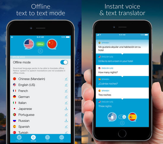 Speak and Translate is one fo the best Translation App for iPhone or iPad in 2019.