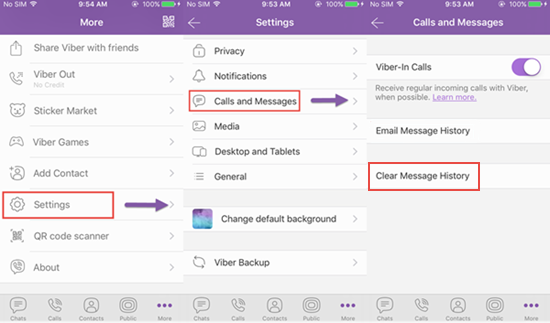 How to Delete Complete Chats on Viber iPhone