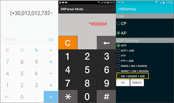 Enable ADB mode on your Samsung Galaxy mobile phone