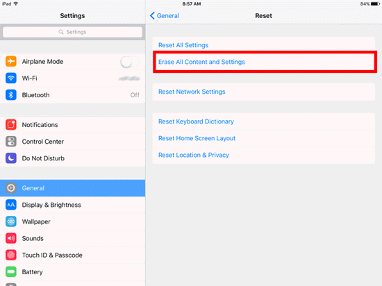 How to Factory Reset Your iPad without Passcode or iTunes 2019