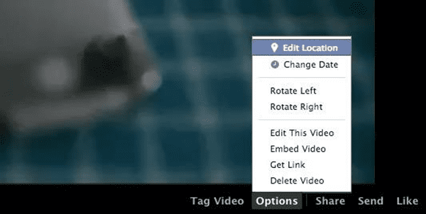 Rotate Video on Facebook after Uploading