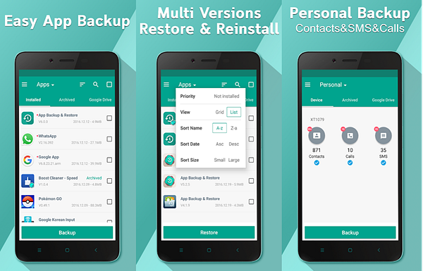App/SMS/Contact – Backup & Restore is one of the best Backup Apps for Android to Keep Your Data Safe.
