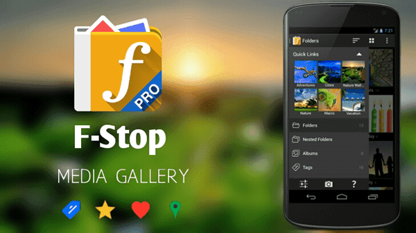 F-Stop Gallery is best gallery apps for Android.