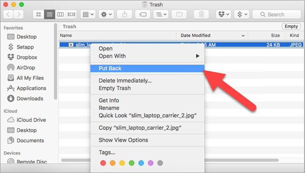 How to Recover Deleted Files on Mac from Trash