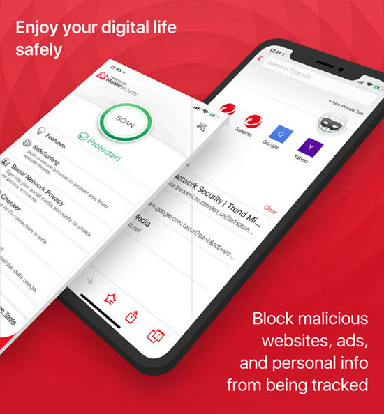 Trend Micro Mobile security is one of the Top iPhone Antivirus Apps in 2019.