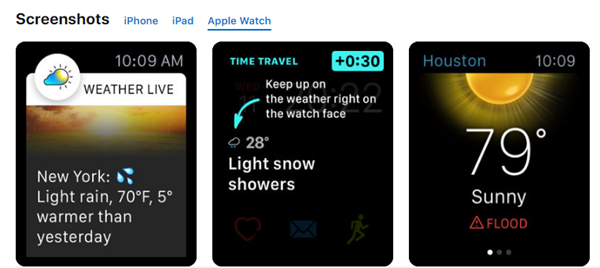 Weather Live is best Weather Apps for Your Apple Watch.