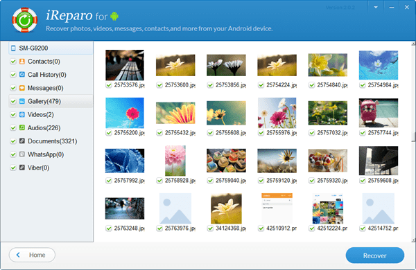 iReparo for Android is one of the best Free Android Data Recovery Software to Restore Deleted Files.