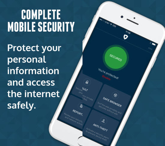Mobile Security and Anti-Theft Protection for iPhone is one of the Top iPhone Antivirus Apps in 2019.