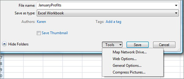 How to Password Protect an Excel File with Excel’s Built-In function