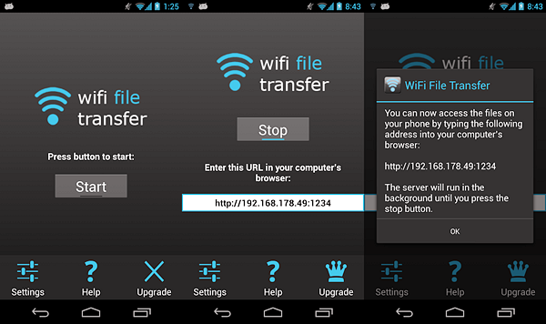 WiFi File Transfer is best Android File Transfer Apps to Transfer Android Data.