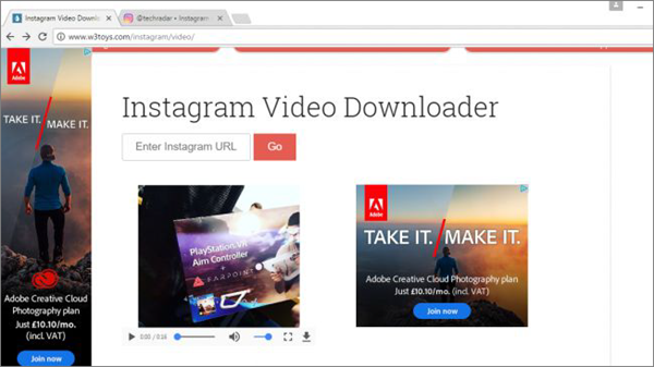 Using Instagram Video Downloader to Download Instagram Videos.