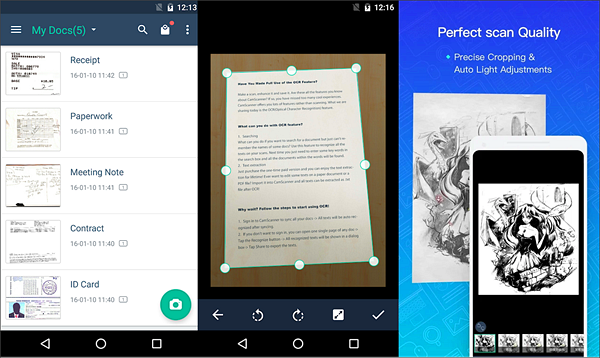 CamScanner is one of the best Free Document Scanner Apps for Android.
