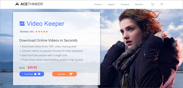Video Keeper is one of the best KeepVid Alternative Websites to Download Videos.