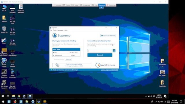 Supremo control is one of the top best Teamviewer Alternatives for the PC users.