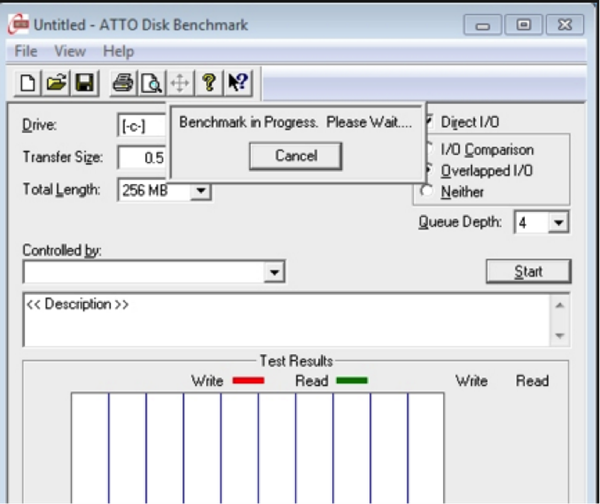 ATTO Disk Benchmark is one of the best Software to Test Hard Drive Speed.