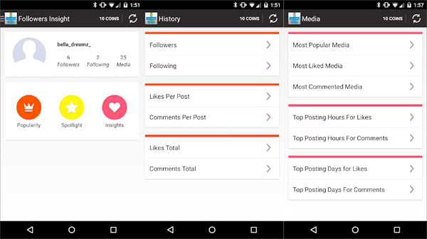 Followers Insight is onf of the best Instagram Follower Apps You Need to Download.