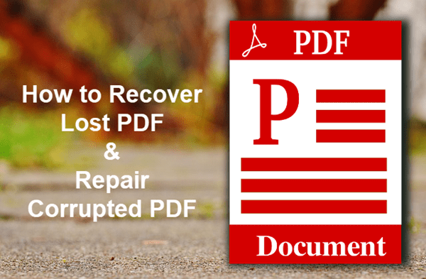 How to Recover Deleted PDF.
