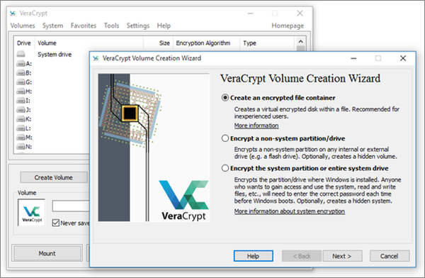 VeraCrypt is one of the top Best Free File Encryption Software.
