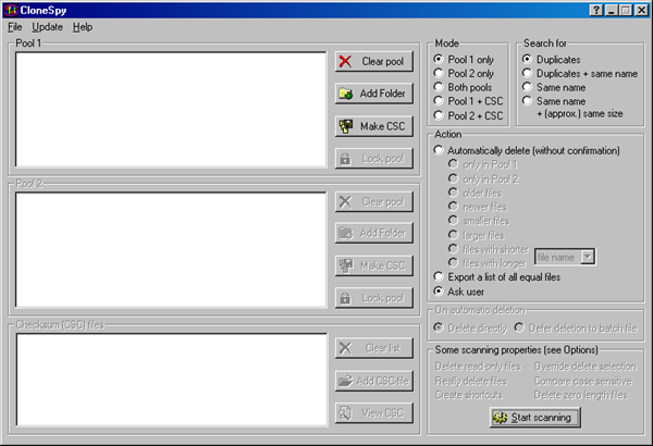 Clone Spy is one of the top free Duplicate file finder and remover.