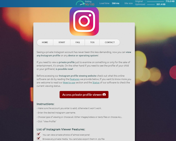 How to view private Instagram Profiles secretly in 2019