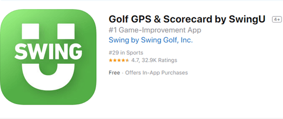 Golf GPS & Scorecard by SwingU is one of the best golf GPS, Rangefinder, Scorecard Apps for iOS & watchOS.