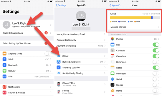 How to Check iCloud Storage on Your iPhone/iPad