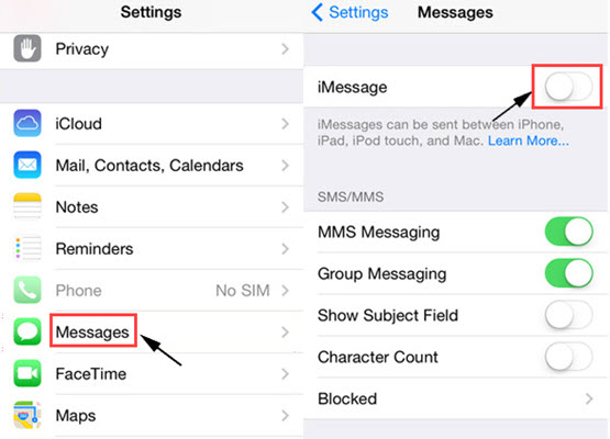 Close iMessage and Open It Again to fix iMessage not delivered on iPhone.