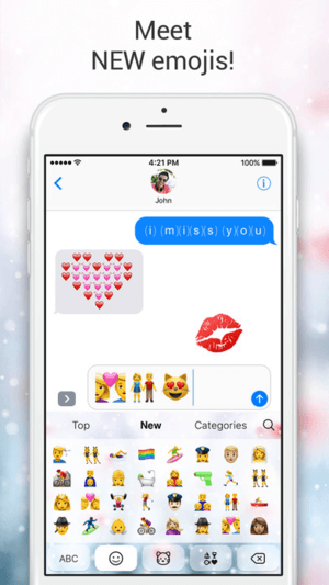 Emoji Keypad is one of the top WhatsApp emoticon apps for iPhone.