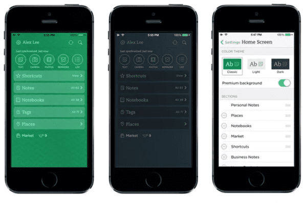Evernote is one of the best reminder(To-Do List) Apps for iPhone.