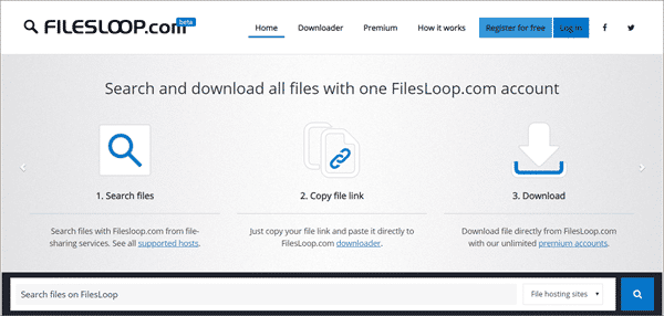 FilesLoop.com is one of the top best 1337X Alternative Torrent Websites.
