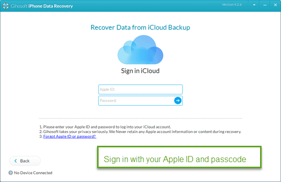 Recover Broken or Dead iPhone Data from iCloud Backup