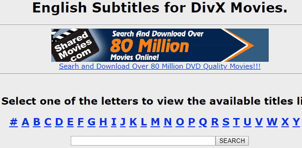 Using Subtitles for Divx and DVD Movies to download Subtitles for Movies easily.