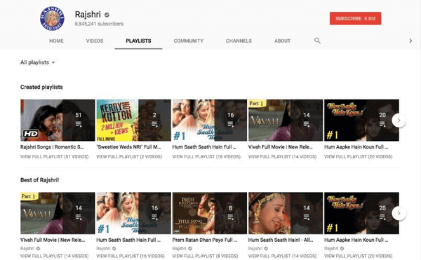 YouTube is one of the best websites to watch latest Hindi movies.
