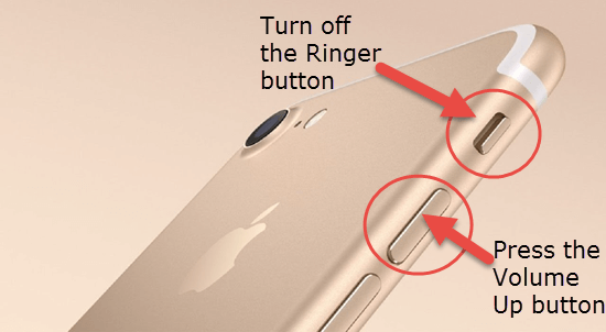 Check External Ringer and Volume Buttons