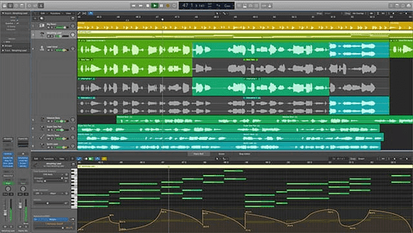 Logic Pro X is one of the best audio editing software.