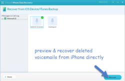 How to Recover (Permanently) Deleted Voicemail on iPhone