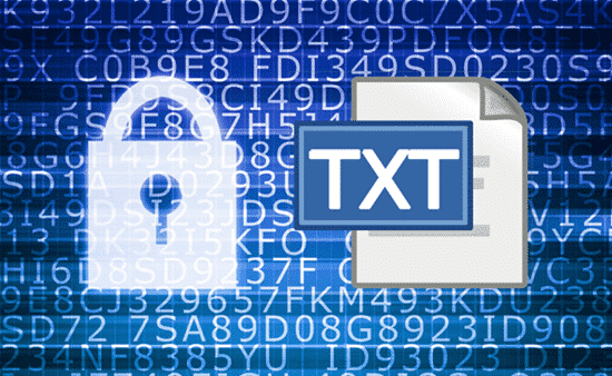 Password Protect a Text File