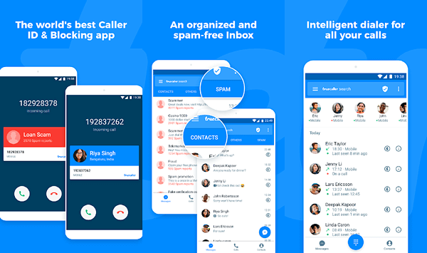 TrueCaller is one of the most used free phone number search applications.