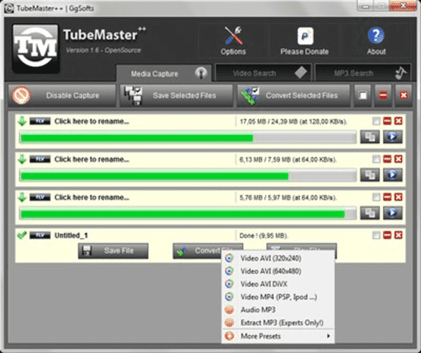 We can't miss the name of TubeMaster ++ while discussing the YouTube video downloader.